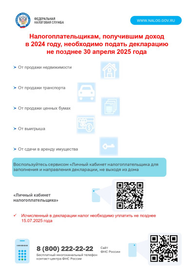 Декларационная компания 2025. Декларационная компания 2025.